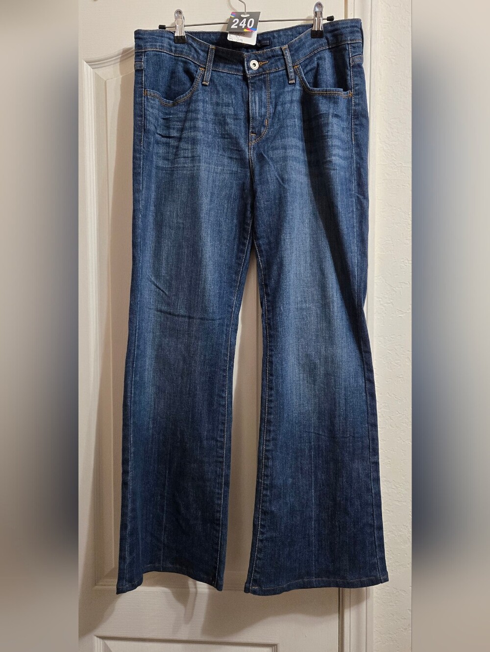 #240 Pre-Loved Levi's Original Bootcut Jeans (Hem altered)